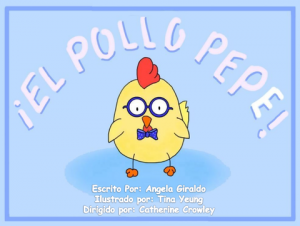 Forro del Pollo Pepe / Cover of El Pollo Pepe 
