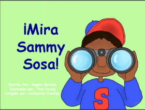 Forro de Mira Sammy Sosa / Cover of Mira Sammy Sosa
