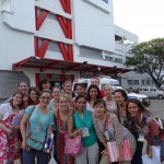 Picture of Group outside of Hospital in Neiva