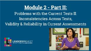 Early Intervention Evaluations- Module 2b- Standardized Test Misuse