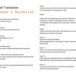 La Dálmata de Teodoro Translation Page 1